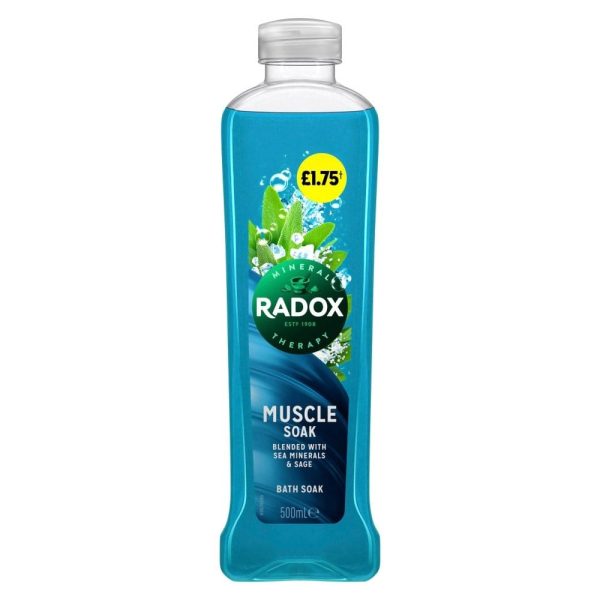 Radox Mineral Therapy Bath Soak Muscle Soak 500 Ml