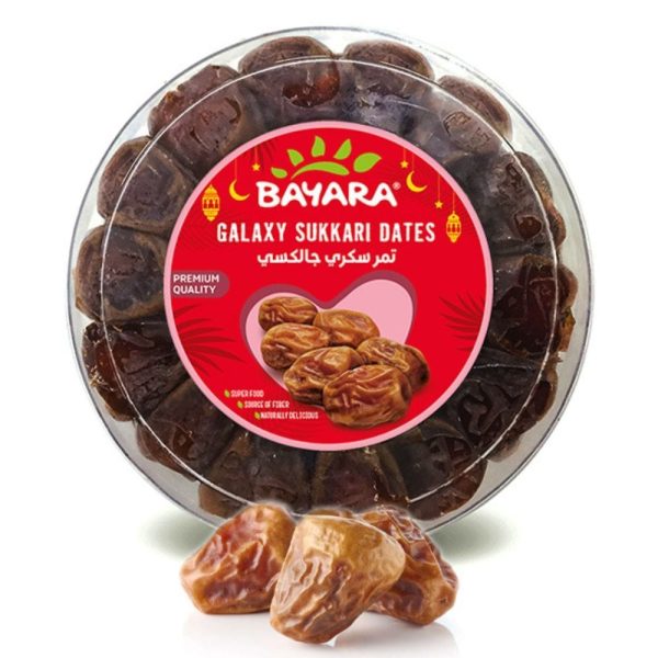 Bayara Dates Sukkary Galaxy 500g Tray - UAE