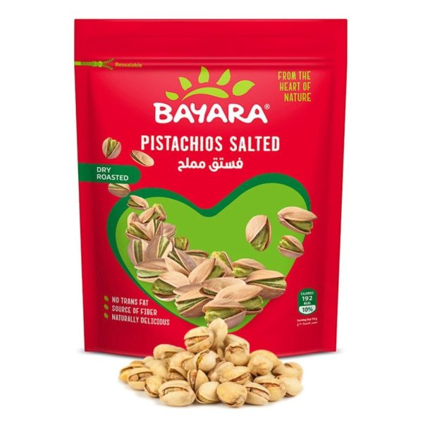 Bayara Snacks Pistachios Salted 300g in Bag