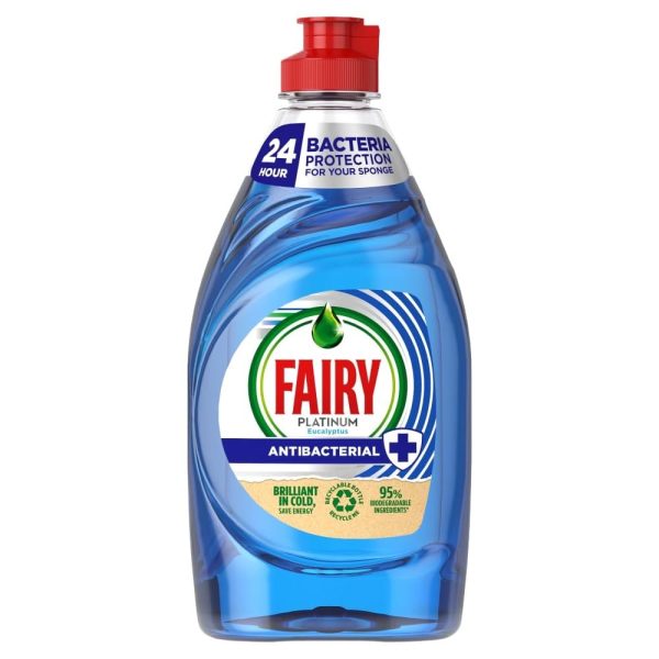Fairy Platinum Antibacterial WUL Eucalyptus 383ml