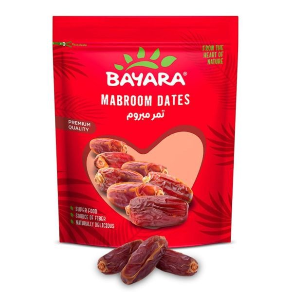 Bayara Dates Mabroom 400g Zipper Pouch - KSA