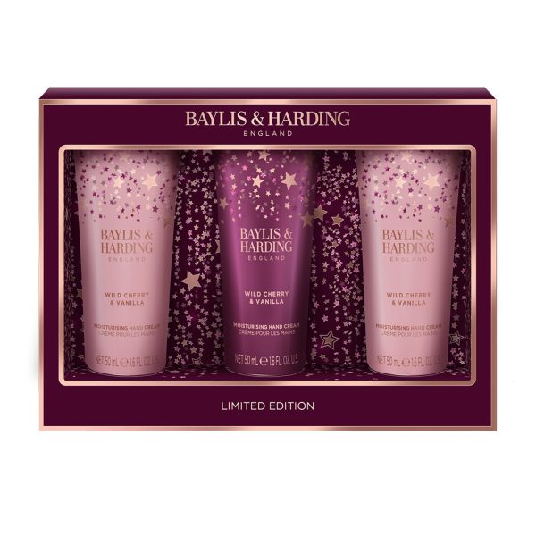 Wild Cherry & Vanilla Luxury Hand Treats Gift Set 300g