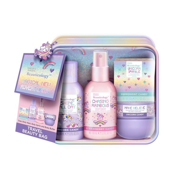 Beauticology Travel Beauty Bag Gift Set 300g