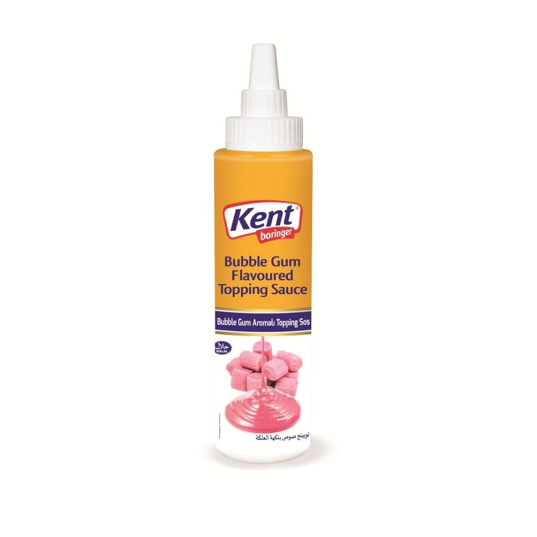 Kent Boringer Bubble Gum Flavoured Topping Sauce islandsupermarket9326