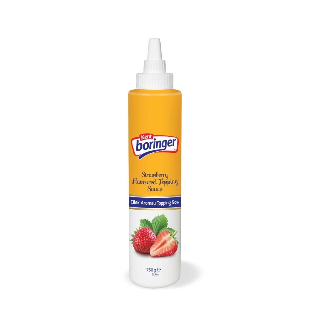 Kent Boringer Strawberry Flavoured Topping Sauce islandsupermarket9324