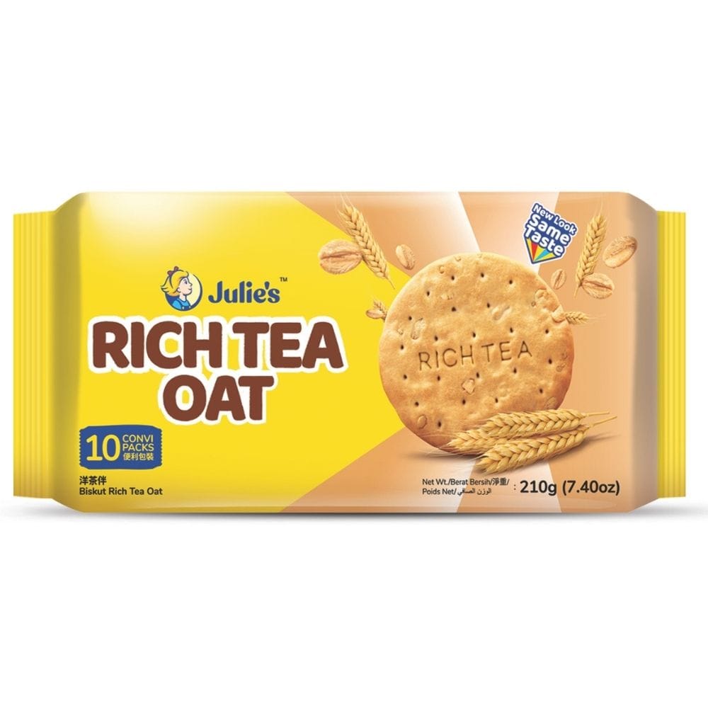 Julie's Rich Tea Oat Biscuit -Packet 210g islandsupermarket57