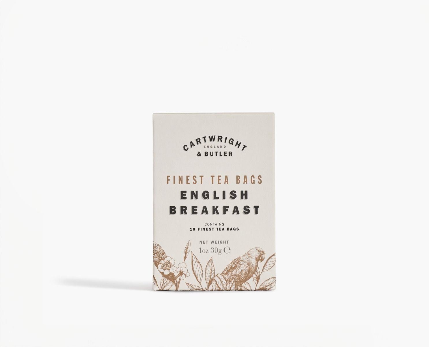 Cartwright & Butler English Breakfast Teabags in Carton (10x3g)