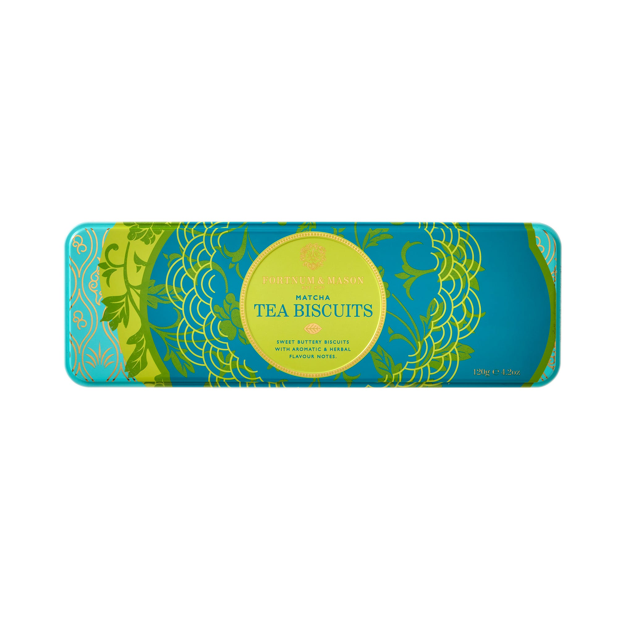 Fortnum & Mason Matcha Tea Biscuits, 120g