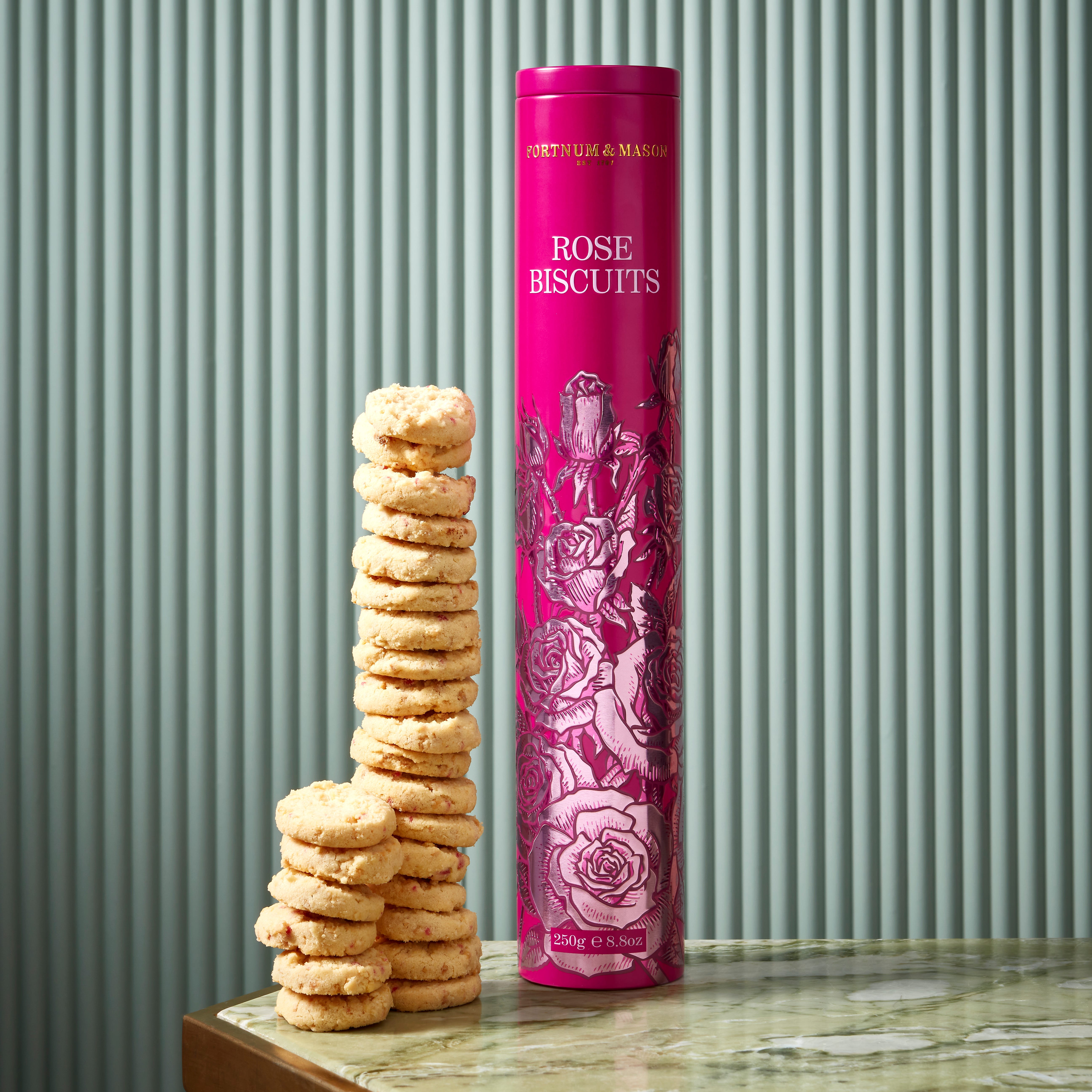 Fortnum & Mason Rose Biscuits, 250g