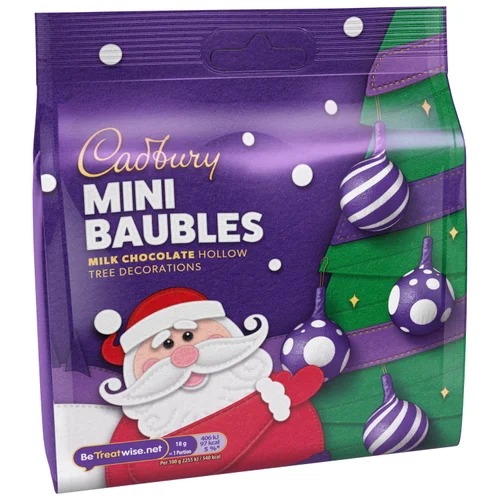 Cadbury Tree Bauble Decorations 72g