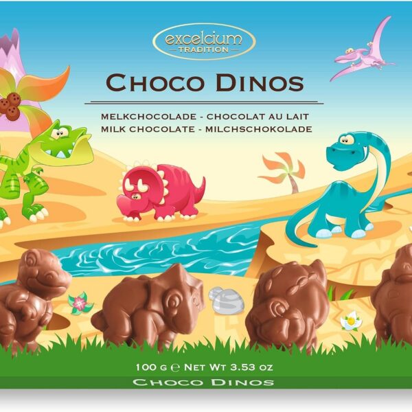 Hamlet Choco Dinos Milk Chocolate 100g
