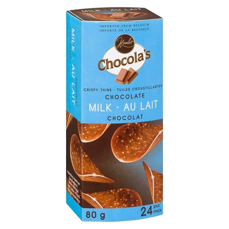 Hamlet Chocola's Milk Chocolate Curls 80g