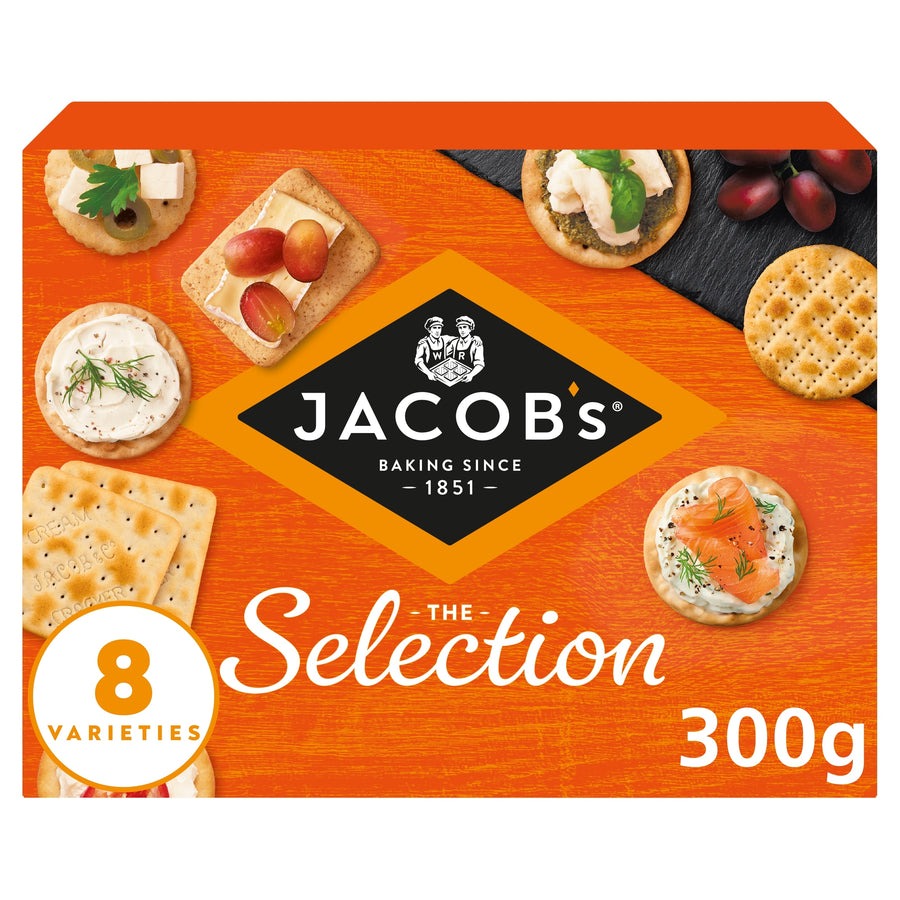 Jacob's Biscuits For Cheese Carton 300g