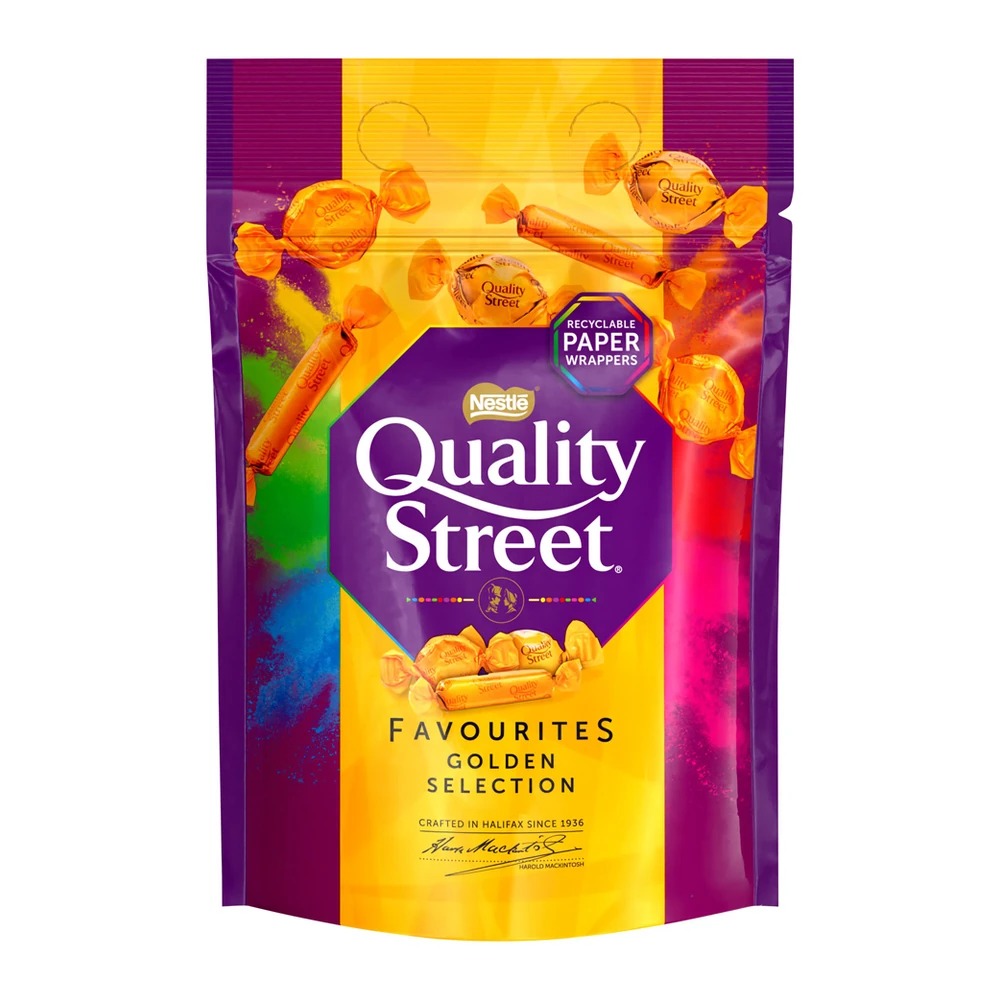 Quality Street Gold Pouch 283g