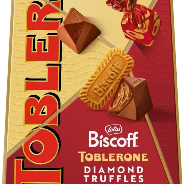 Toblerone Biscoff Truffles Box 180g