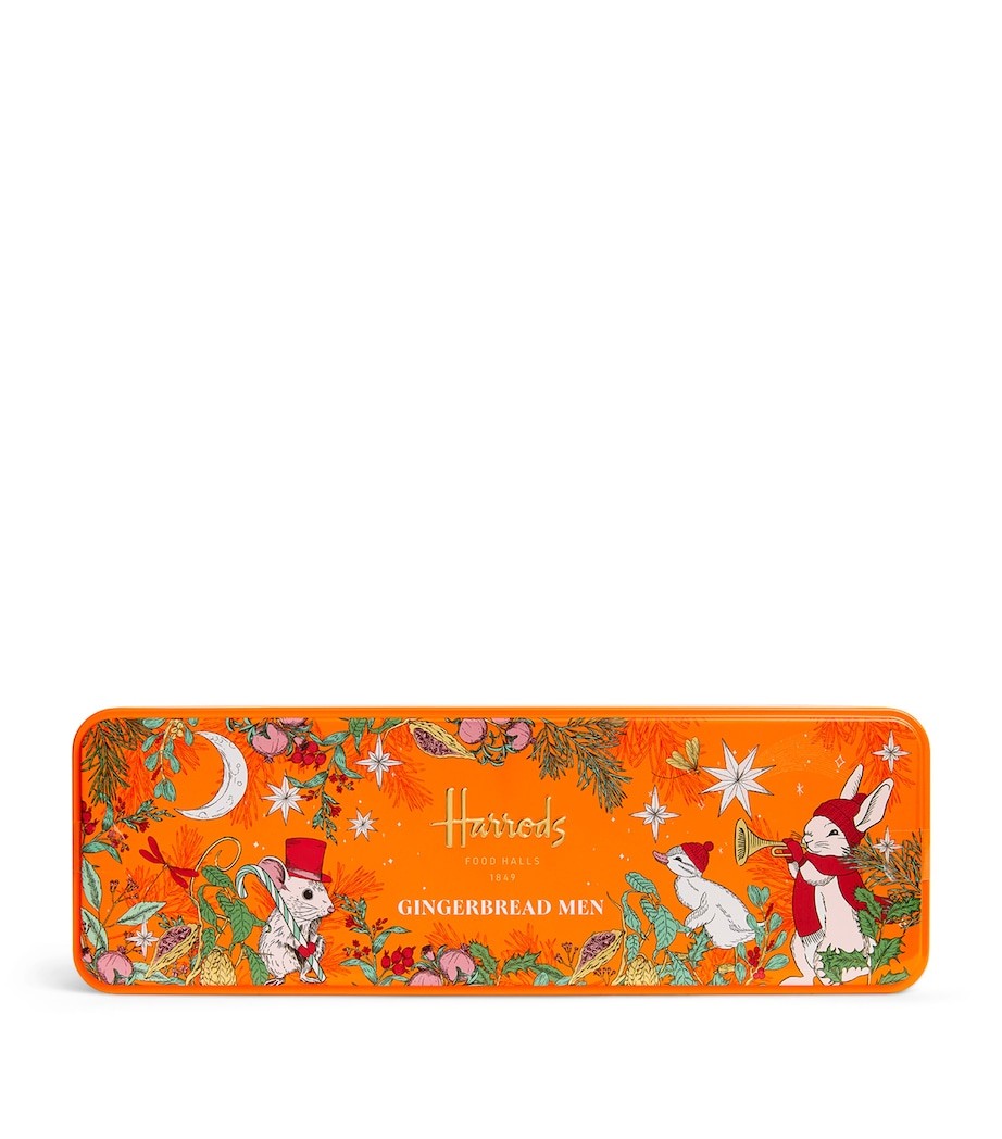 Harrods Gingerbread Men Tin (300g) image 1