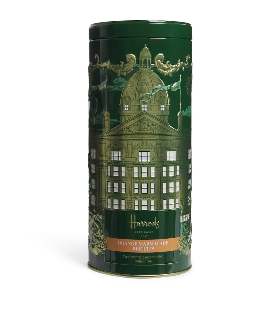 Harrods Orange Marmalade Biscuit Tin (200g) image 1