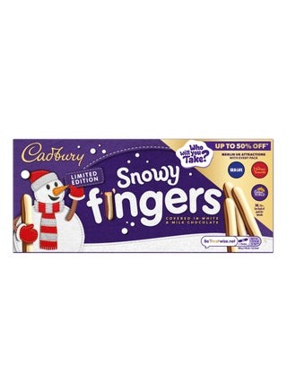 Cadbury Fingers Snowy 115g