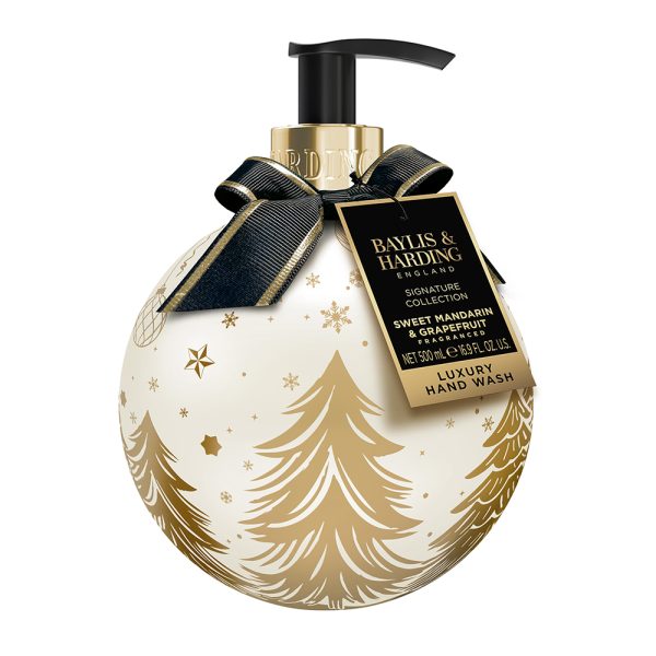 Sweet Mandarin & Grapefruit Luxury Bauble Hand Wash Gift Set 560g