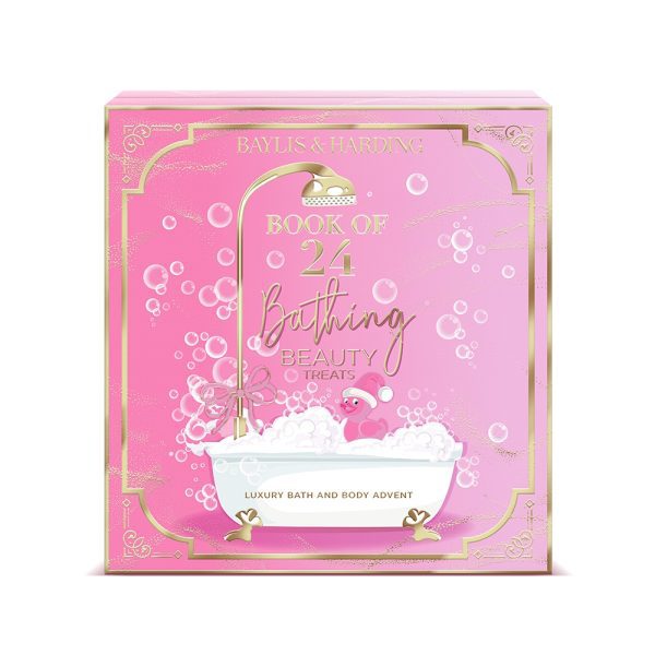 Jojoba, Vanilla & Almond Oil Ladies Luxury 24 Days Of Beauty Advent Calendar Gift Set 1500g