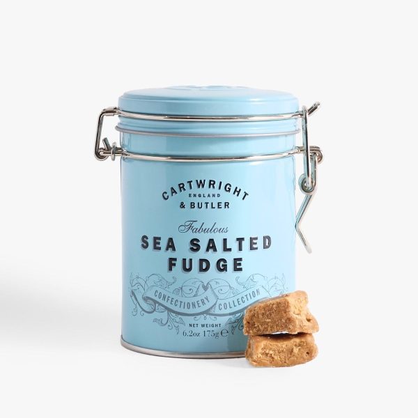 Cartwright & Butler Sea Salted Fudge in Tin 175g