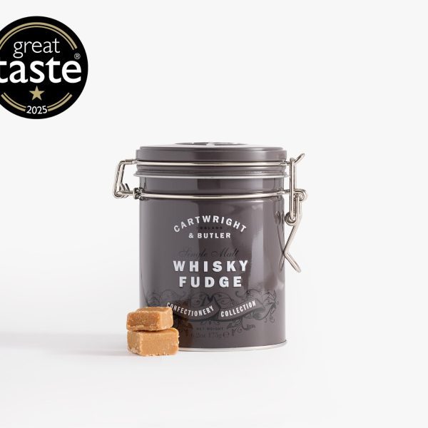 Cartwright & Butler Whisky Fudge in Tin 175g