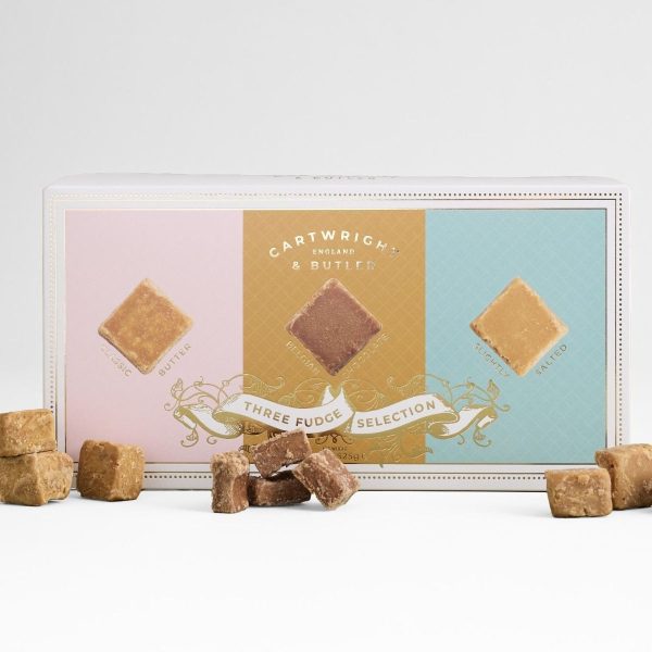 Cartwright & Butler Fudge Trio 3x175g Carton