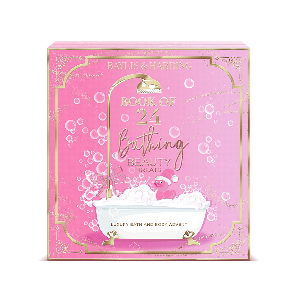 Jojoba, Vanilla & Almond Oil Ladies Luxury 24 Days Of Beauty Advent Calendar Gift Set 1500g
