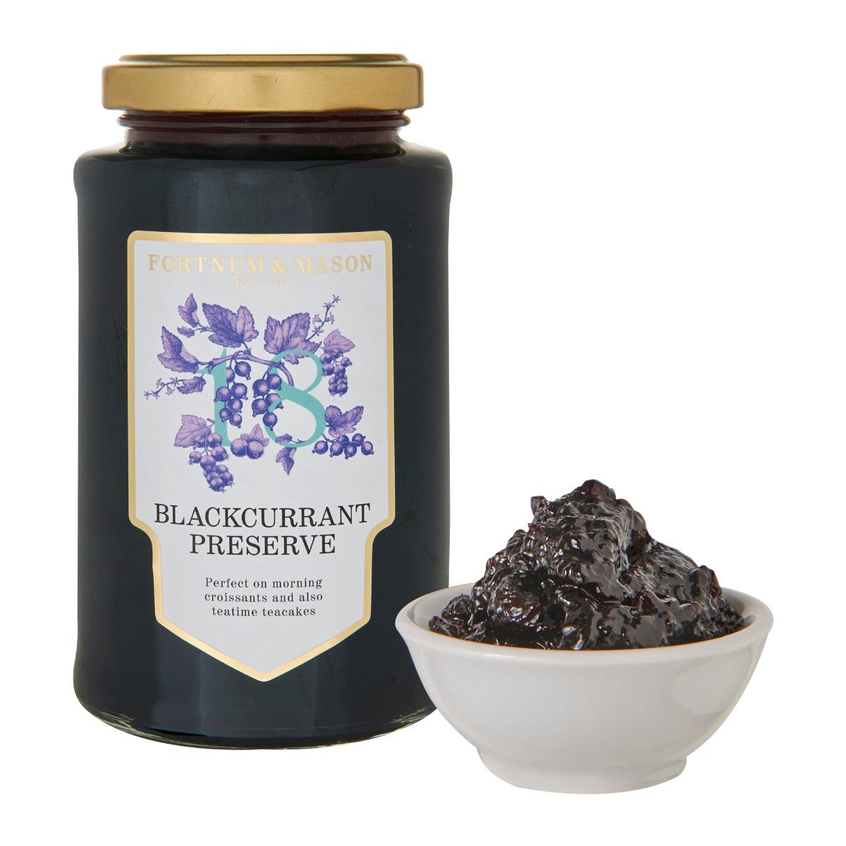 Fortnum & Mason Blackcurrant Preserve, 340g