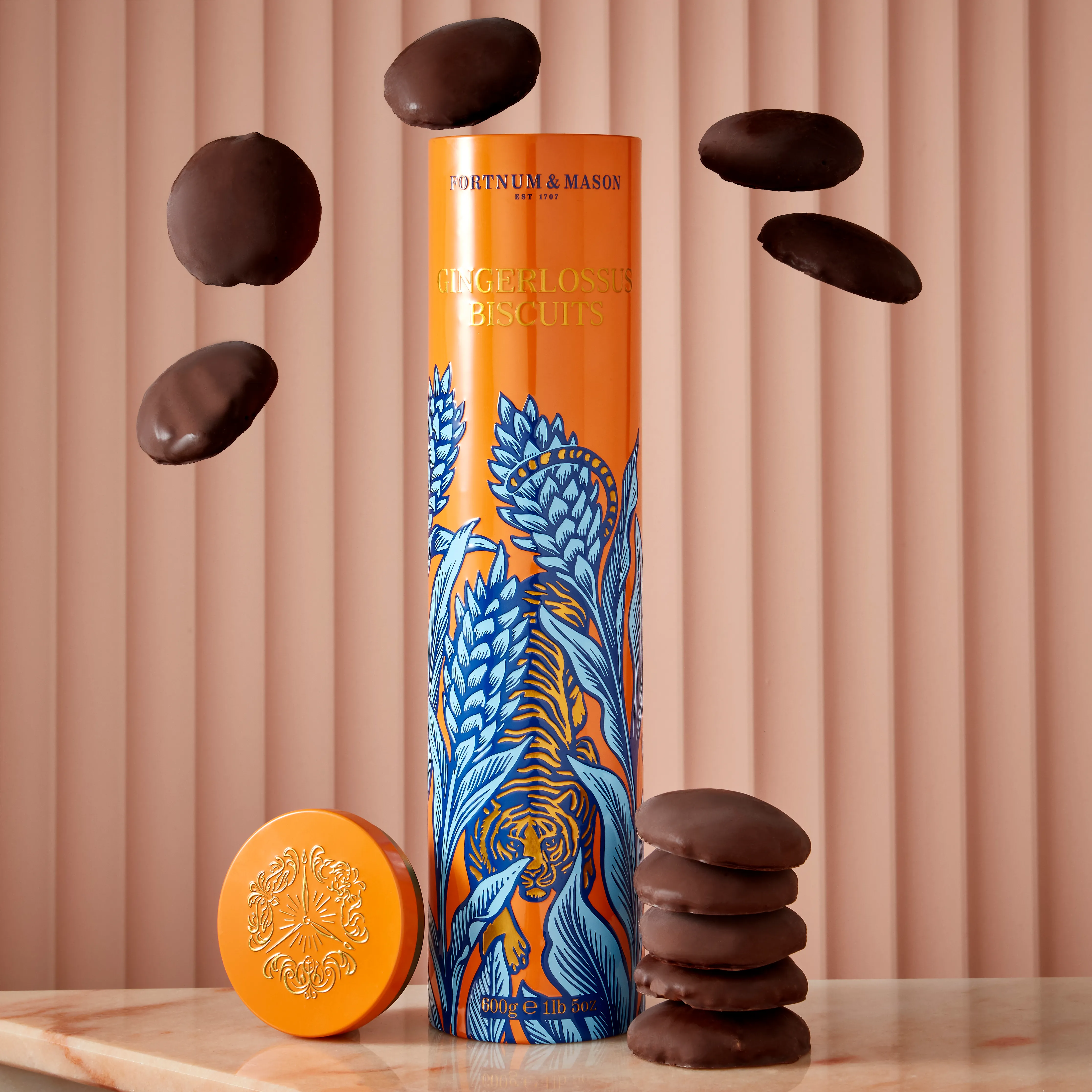 Fortnum & Mason Gingerlossus Biscuits, 600g