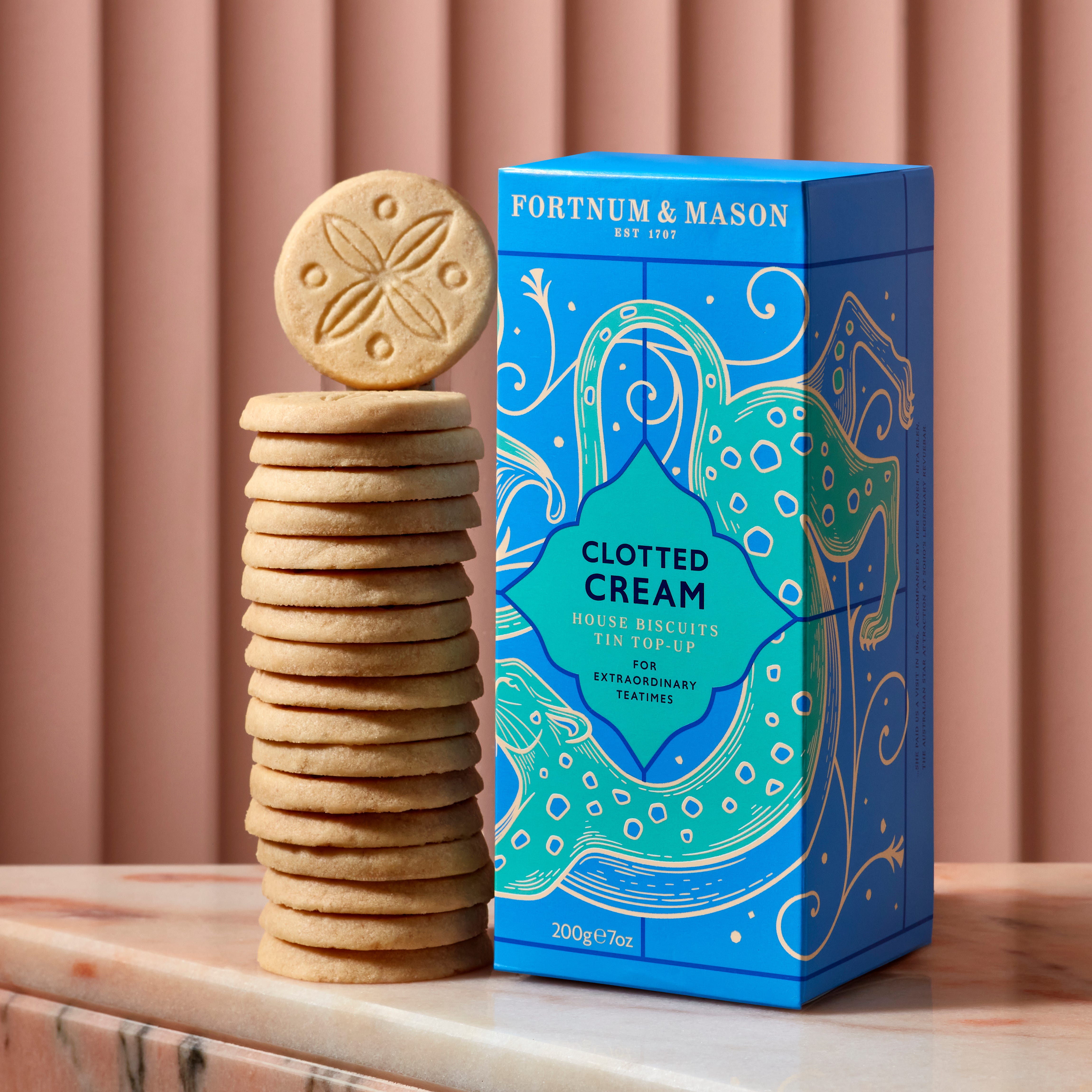 Fortnum & Mason House Clotted Cream Biscuits Carton, 200g