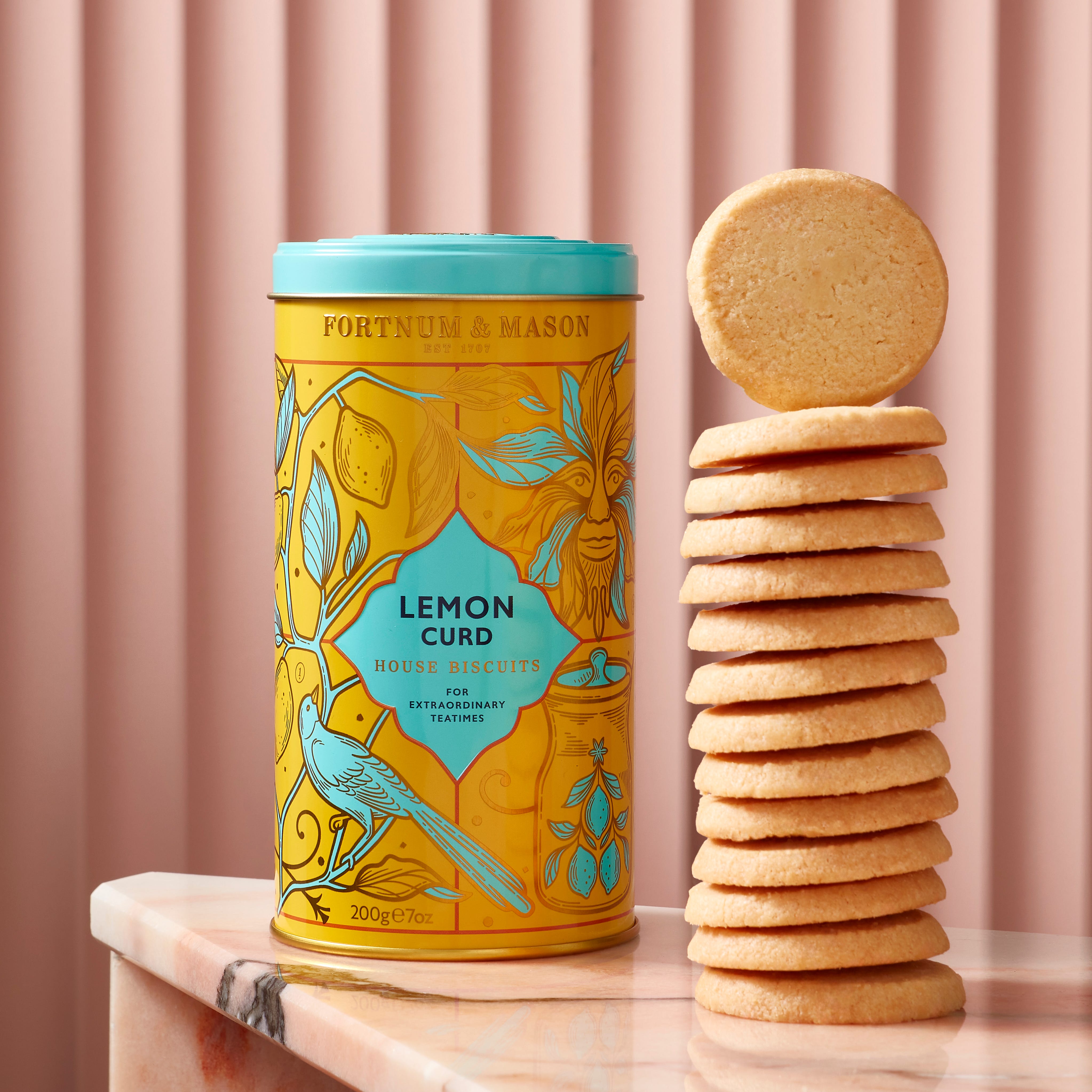Fortnum & Mason House Lemon Curd Biscuits, 200g