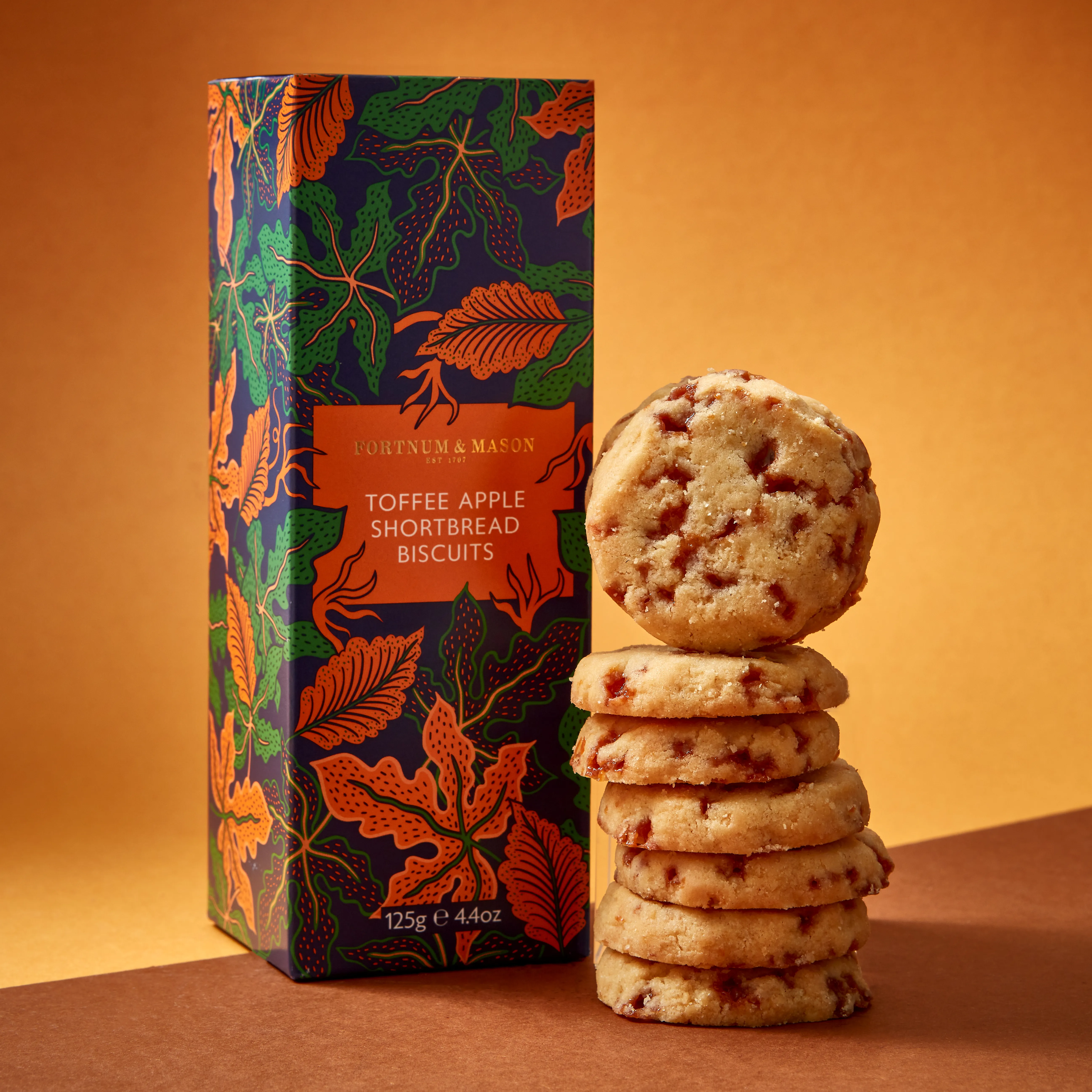 Fortnum & Mason Toffee Apple Shortbread, 125g
