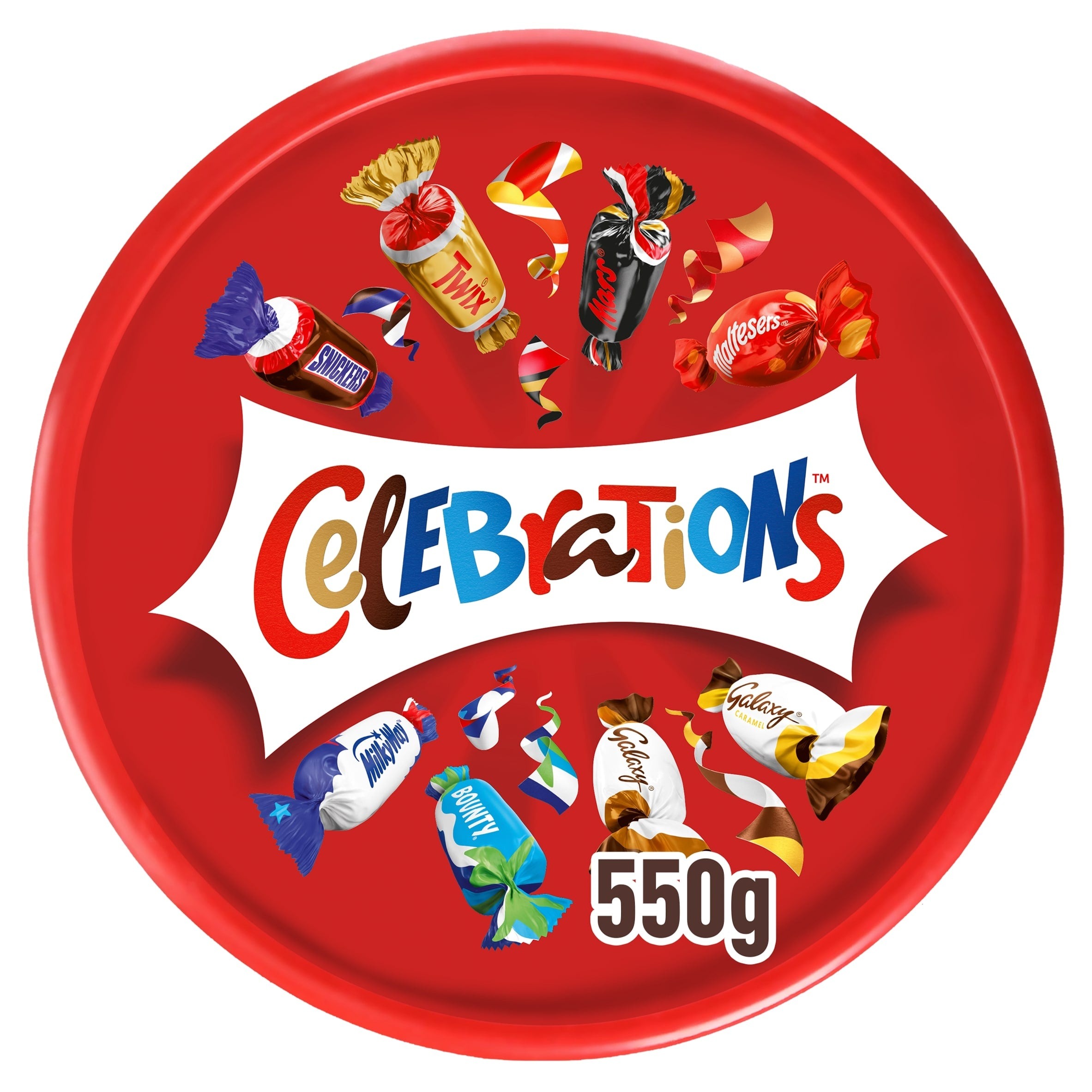 Celebrations Tub 500g