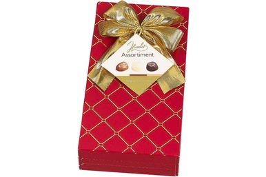 Hamlet Chocolates Carré Gold With Ribbon 250g