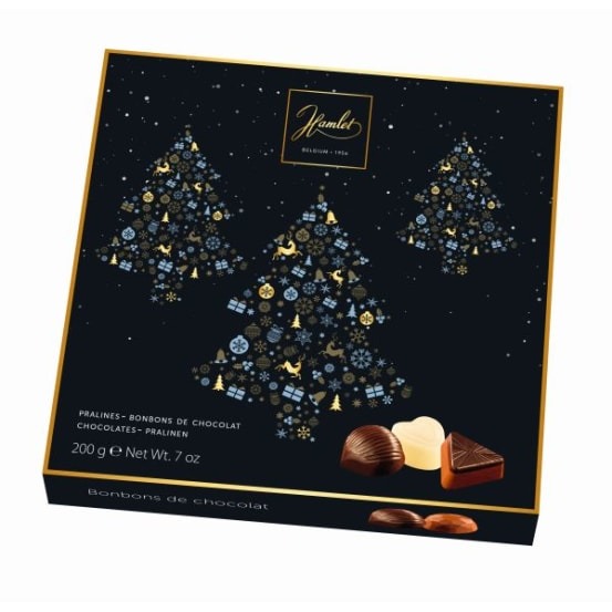 Hamlet Chocolates X-Mas Tree Black 200g