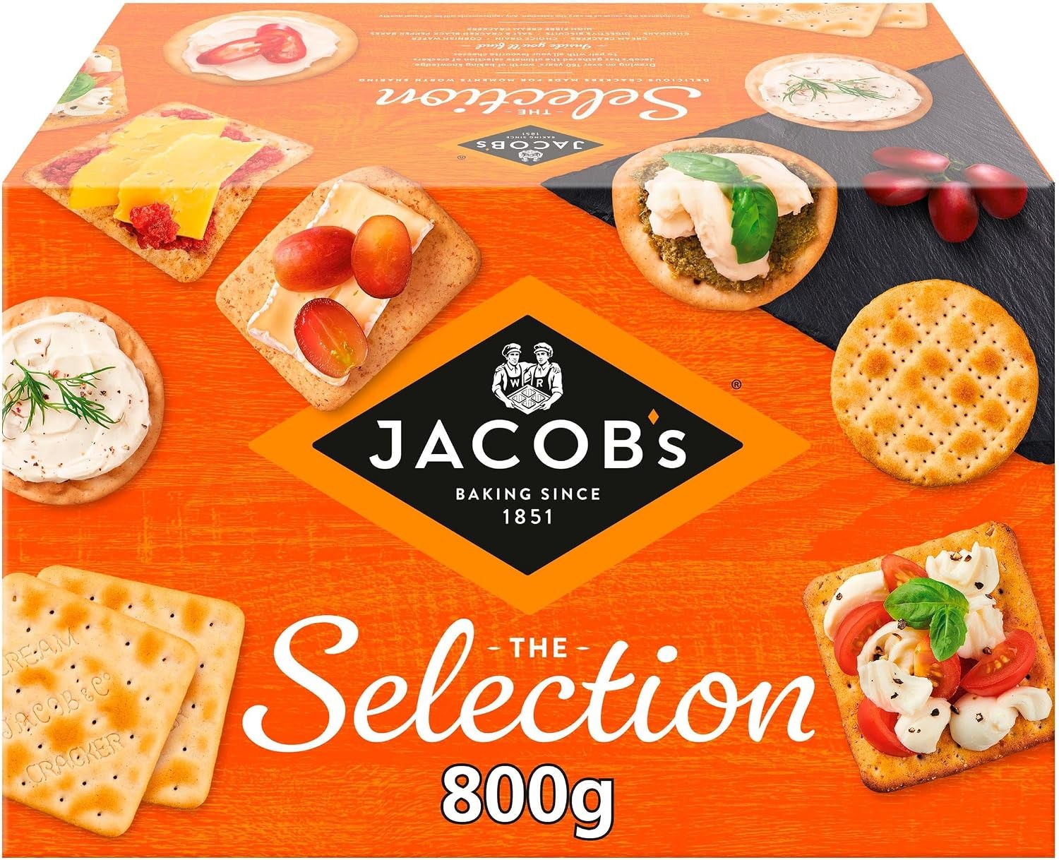 Jacob’s Biscuits For Cheese Tub 800g