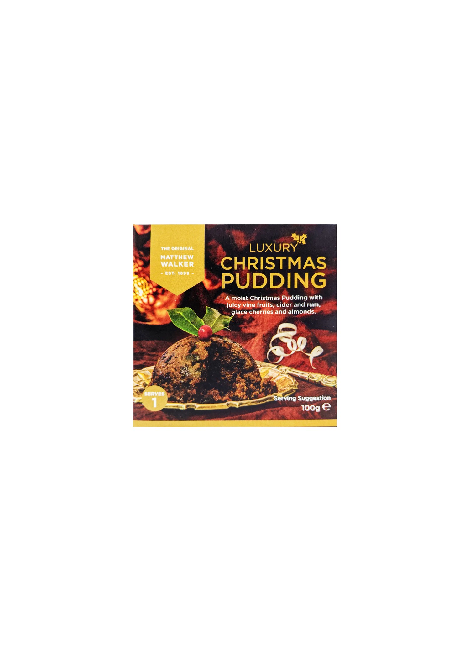 Matthew Walker Luxury Christmas Pudding 100g