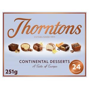 Thorntons Continental Milk White & Dark Chocolate 251g